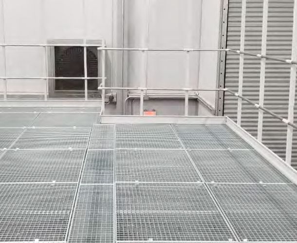 Suelo de tramex para las entreplantas metálicas desmontables